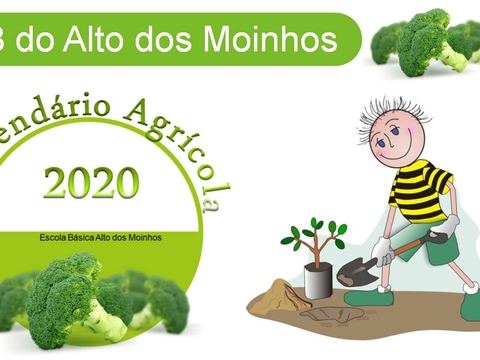 Capa Calendário da Horta 2020