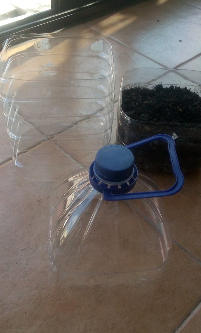recipiente -vaso reutilizado