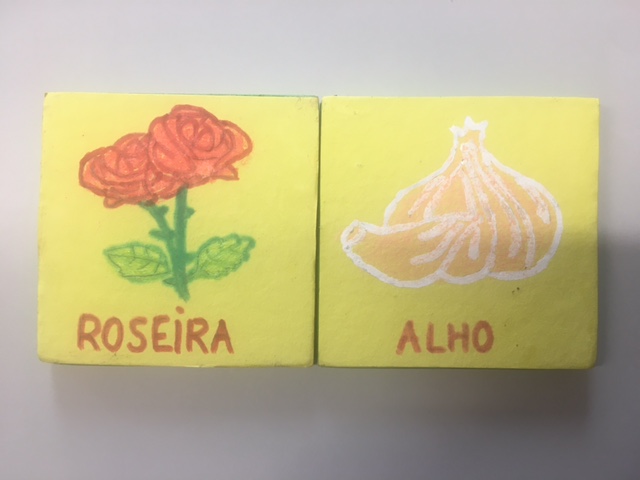 Roseira e Alho